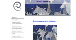 Desktop Screenshot of impro-gestalt.com