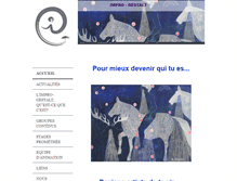 Tablet Screenshot of impro-gestalt.com